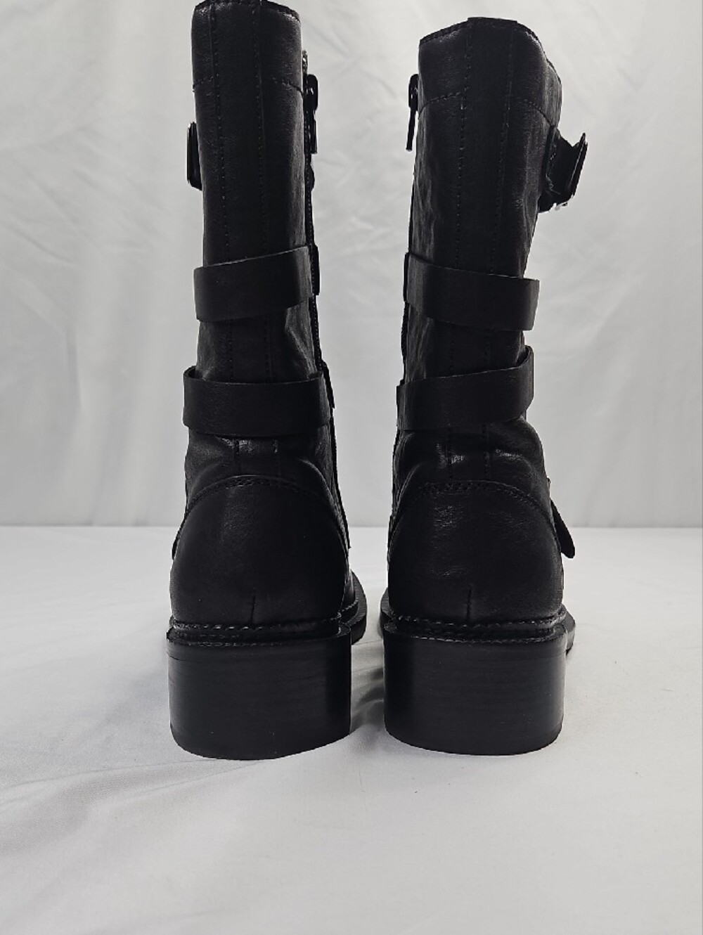 Women's Jeffrey Campbell Shoreditch Strappy Buckle Boots Size 9.5 - Picture 6 of 11